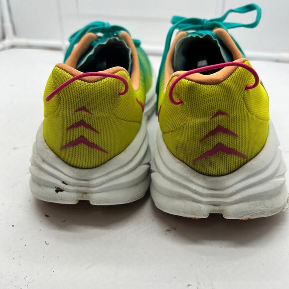 Hoka One One Rincon 3 Shoes Womens 8.5 B Green Road Running *** - Picture 5 of 8